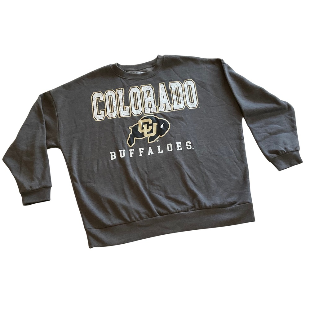 Gameday‎ Couture Colorado Buffaloes Mens XL Gray Crewneck Sweatshirt